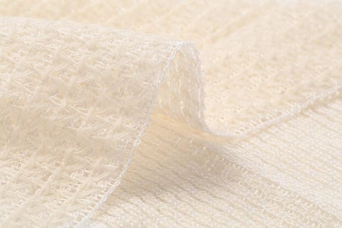 Exfoliating Washcloth [Made in Japan] Shower Back Scrubber, Natural Loofah