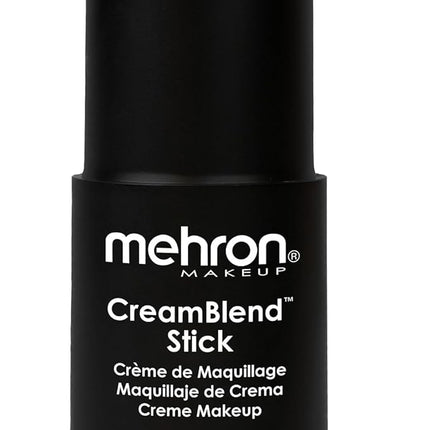Mehron Makeup CreamBlend Stick | Face Paint, Body Paint, & Foundation Cream Makeup | Perfect for Halloween .75 oz (21 g) (Pastel Green)