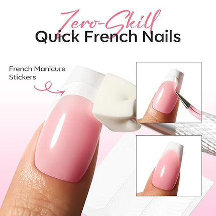 modelones Pat Paint Gel Nail Polish, 1 Jar Soak Off UV Patting Gel Polish Pigmented Colors for Ombre & Gradient & Blush Blooming & French Tip Nail Art, White