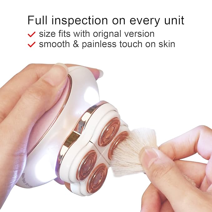 Women Legs Replacement Heads for Flawless Legs Shaver, 1 Pack