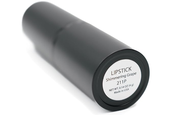 Shimmering Grape Warm Tone Purple Deep Pink Lipstick Color Moisturizing Paraben Free, No Animal Testing & Cruelty Free Lip Makeup Color