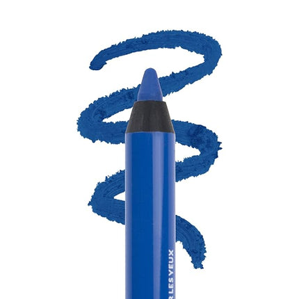 Kimchi Chic Beauty Stage Proof Eyeliner, Waterproof & Smudge-Proof Creamy Pigmented Pencil, Ultra Creamy, Long-Lasting Liner with Jojoba Oil & Shea Butter, Vegan & Cruelty-Free, 04 Cobalt Blue