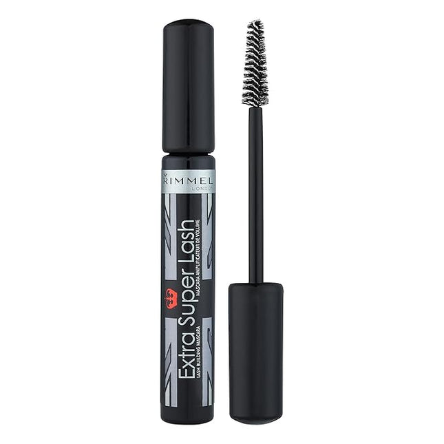 Rimmel Extra Super Lash Mascara, Black, 0.27 Fluid Ounce
