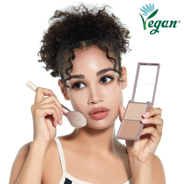 ETUDE Contour Powder - Creator | Bronzer And Contour Palette To Effortlessly Define The Face Like A Selfie | Smooth, Velety Texture | Natural Look, brown, Korean Makeup, Kbeauty, Perfect for Gift