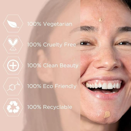 Hey Honey Trick and Treat CC² Cream SPF 46 | Active Moisturizing Color Correcting Cream with Honey & Propolis | Best Cover For Rosacea, Skin Redness & Mature Skin | Cruelty-Free | 1 oz (Deep Tan)