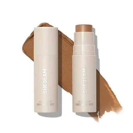 SHEGLAM Snatch 'n' Define Cream Contour Stick Long Lasting Highly Pigmented Sweat Proof Face Bronzer Makeup - Golden Sun