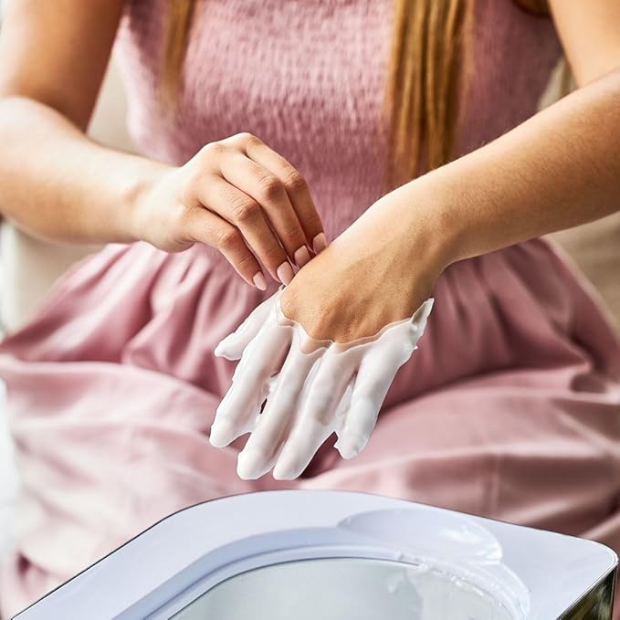 6lb Unscented Paraffin Wax, for Hand and Feet, Use with Any Paraffin Wax Machine for Hand and Feet, Refills for Baths