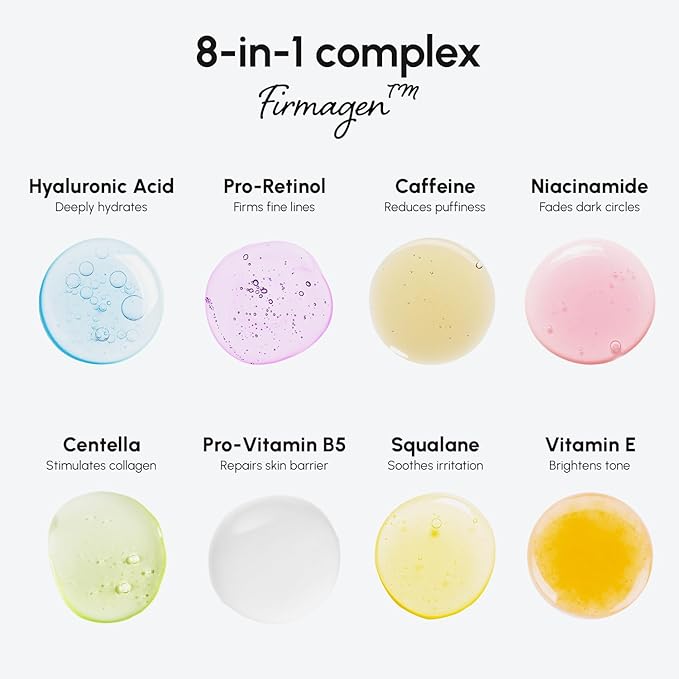 MAREE Under Eye Balm Stick Hydrating - 2 PACK Retinol Caffeine Under Eye Brightener Stick for Older Women - Collagen Under Eye Cream for Dark Circles & Wrinkles - Skin Care Treatment Moisturizer