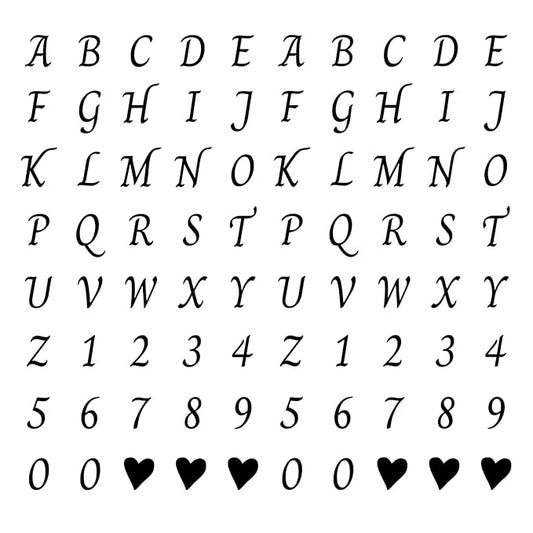 Script Letter Temporary Tattoo Alphabet – Custom Name & Date Fake Tattoos for Women, Handwriting Font A-Z & Numbers 0-9, Realistic, Waterproof & Long Lasting for 2 Weeks