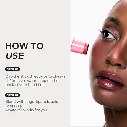 House of Hur Every Cheek Blush | Hydrating Moisture Blush Stick | Super Food Extracts | 0.23 Oz (5 Colors) - Cherry Jam