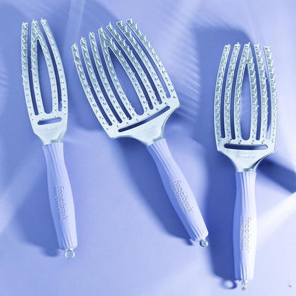 Olivia Garden Finger Brush Scalp-Hugging & Vented Paddle Hair Brush FB-LG (Medium)