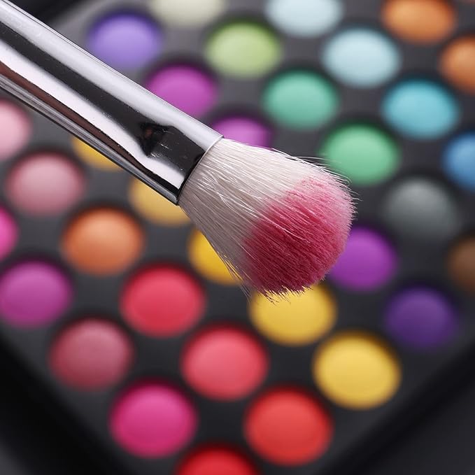 12pcs eye brush set, Eye Makeup Brush Set，Professional Blending Eyeshadow Makeup Brushes for Concealer Eyebrows Eyeliner, Soft Hairs & Wood Handle(LH08, Count, 12)