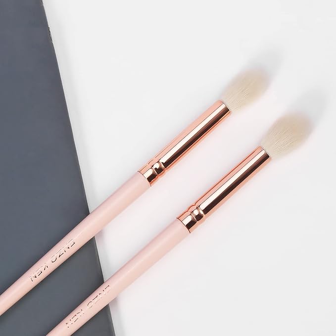 Natural Goat Hair Eyeshadow Brush, Large Blending Eye Shadow Brush, Eye Shadow Blending Brushes, Small Nose Contour Brushes, Single Natural Hair Makeup Brush, Smudge Brushes