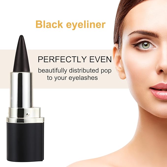 Boobeen Eyeliner Pencil - Black Gel Pen - Quick Drying Formula - Waterproof Smudge-proof All Day Makeup - Long Lasting Create Statement Eye Look (Brown)