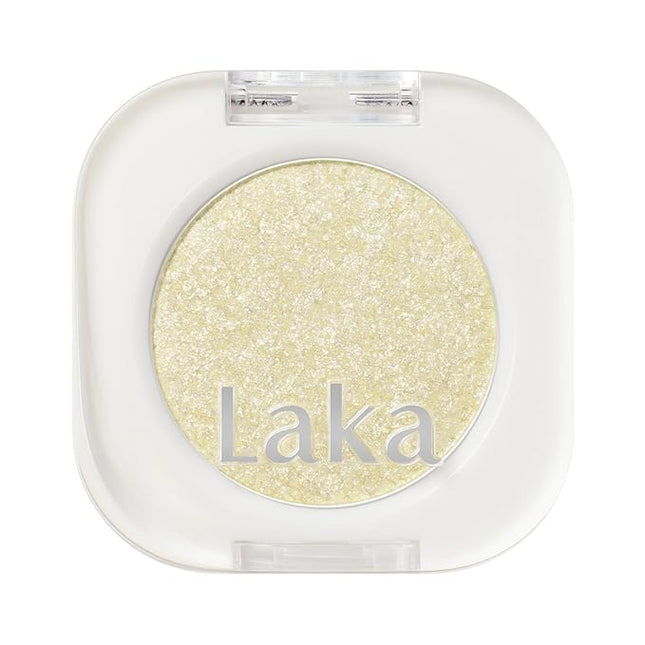Laka Mono Single Eyeshadow, High Pigment Eye Shadow, Easy Apply, Long Lasting Color, Smooth Blendable Formula, Vegan, K-Beauty (#947 Citrus)
