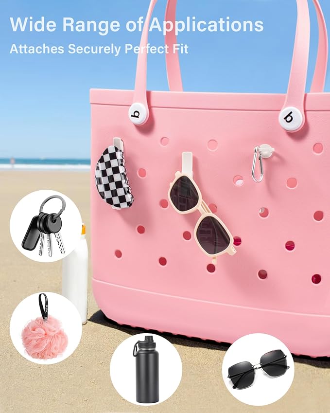 4 Pack Clear TSA Approved Travel Toiletry Bag, Carry on Travel Accessories Bag Airport Airline Quart Size Bags Cosmetic Bag for Women Clear Bogg Beach Makup Bag Accessories with 3 Pack Insert Hooks