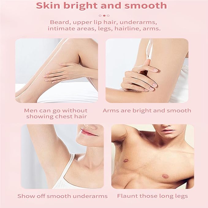 Dermave Bikini Shaver,2 in 1 Dual Head Bikini Trimmer & Body Shaver, Painless Hair Removal with Silky Glow Finish, Cordless & Waterproof Electric Trimmer for Women,Blue