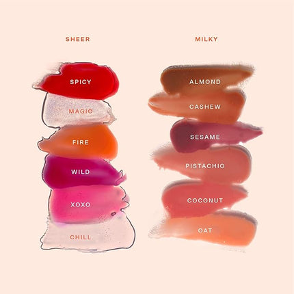 Tower 28 ShineOn Lip Jelly, XOXO | Non-Sticky, Vegan Lip Gloss in Sheer XOXO | Moisturizing Apricot and Raspberry Seed Oil | Clean, Cruelty Free