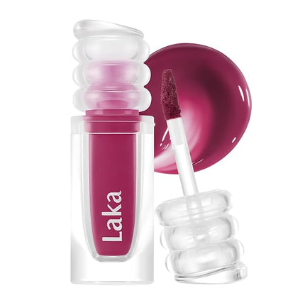 Laka Maxi Glayer Tint 3.8g/0.13oz, Glass Layer of Gloss, Ultra Glow & Vivid Layerable Pigments, High Shine Lip Oil, K-Beauty (#620 Tempo)