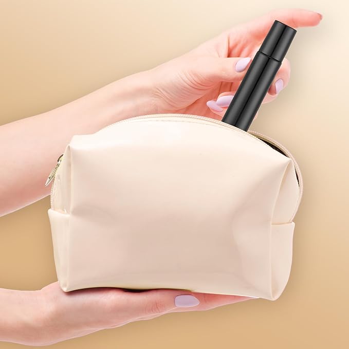 Sumind 150 Pcs Essential Oil Roller Bottles 10 ml Glass Empty Roll on Bottles with Stainless Steel Balls Leak Proof with 5 Funnel for Travel Essential Oil(Black)