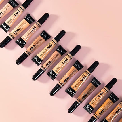 L.A. Girl HD Pro.Conceal, Beautiful Bronze GC987 (Pack of 2)