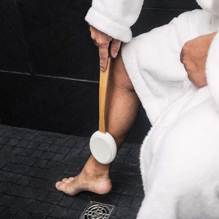 Toem® Lotion Applicator For Back | Easy Reach | Lotion | Cream | Sunscreen | Self Tanner | For All Skin Types | Includes 1 Applicator Handle, 4 Pads & 1 Hook (4 Pads)