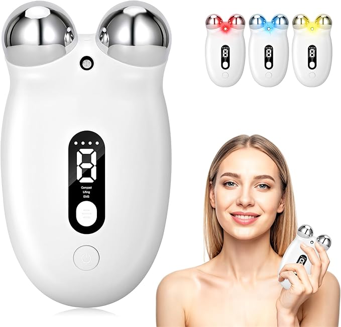 AUSLKA Facial Massage Device Kit, Slimming Face Device Lift The Face and Tighten The Skin, Anti-Wrinkle Facial Devices