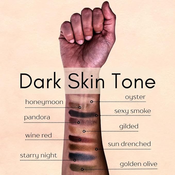 Oyster Off White Nude Naked Cream Color Matte Pressed Powder Single Vegan Eyeshadow; Talc, Paraben & Cruelty Free