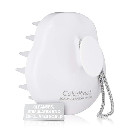 Colorproof Scalp Cleansing Brush for Optimal Hair Health — Scalp Scrubber for Deep Cleansing — Removes Buildup & Impurities, Promotes Shinier & Stronger Hair