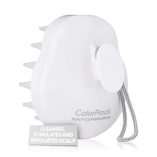 Colorproof Scalp Cleansing Brush for Optimal Hair Health — Scalp Scrubber for Deep Cleansing — Removes Buildup & Impurities, Promotes Shinier & Stronger Hair