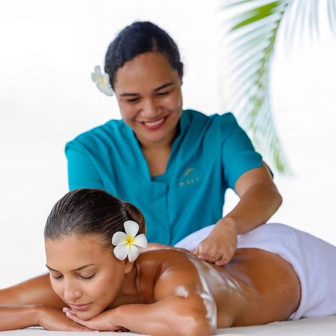 PURE FIJI Spa Gifts for Women and Man - Body Gift Box Include: Sugar Scrub 2 Oz, Bath and Body Oil 1/2 Oz, Body Butter and Body Lotion 1 Oz, Scent Сoconut Milk and Honey