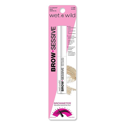 wet n wild Brow-Sessive Eyebrow Shaping Makeup Gel Blonde (Pack of 2)