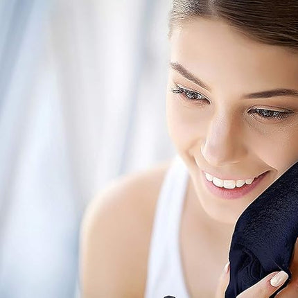 Softolle 100% Cotton Washcloths 24 Pack (12x12 Inches) Soft, Highly Absorbent Washcloth, Face Towels, Wash Cloths for Face, Ring Spun, Bulk Pack (Navy Blue)