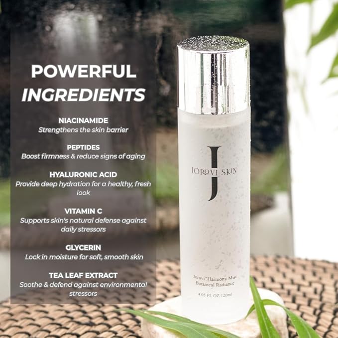 Jorovi Beauty Comprehensive Skincare Set -6- Piece Regimen with Cleanser, Toner, Face Serum, Eye Cream, Facial Moisturizer, and SPF 50 Lotion Kit for Women & Teens (Skin care Gift Set)