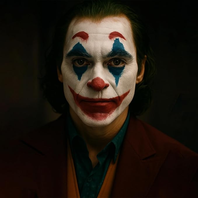 BAD COLOR 3PCS Red Black Royal Blue Face Body Paint Stick Makeup for Skull Vampire Clown Joker SFX Cosplay & Dress Up, Full-Coverage Halloween Facepaint Makeup Kit