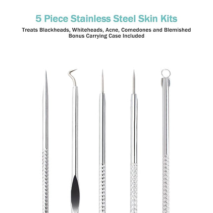 EZBASICS Facial Steamer Ionic Face Steamer for Home Facial, Warm Mist Humidifier Atomizer for Face Sauna Spa Sinuses Moisturizing, Unclogs Pores, 1 Pack + 5 Stainless Steel Skin Kit Golden Yellow