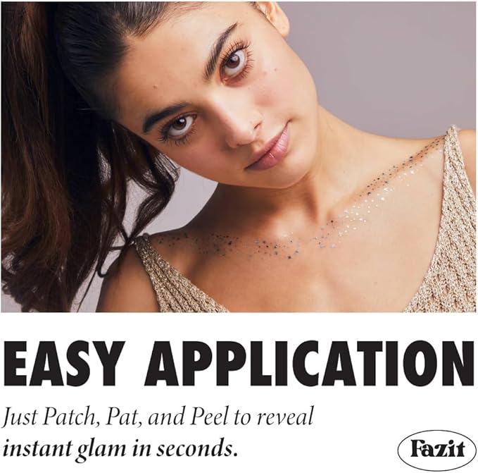 Fazit Makeup Patches - Silver - Decollatage Speckles