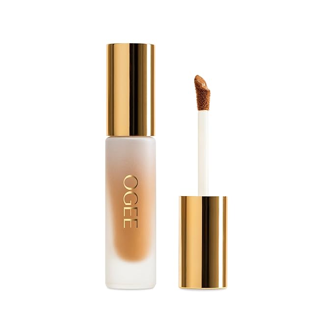 Ogee Complexion Perfecting Under Eye Concealer - Certified Organic Full Coverage Concealer - Buildable Coverage - MYRTLE 6.75W - Tan (Warm Undertones)
