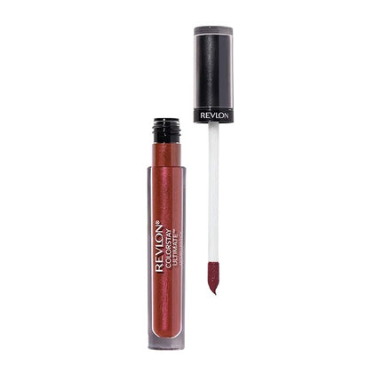 REVLON ColorStay Ultimate Liquid Lipstick, Longwear Rich Lip Colors, Wears for Up to 24 Hours, Satin Finish, 095 Royal Raisin, 0.1 fl oz (Pack of 2)