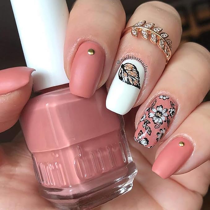 duri Nail Polish, 717 In The Mood For Love, Creamy Pastel Pink, Full Coverage, Fast Drying, 0.45 Fl Oz