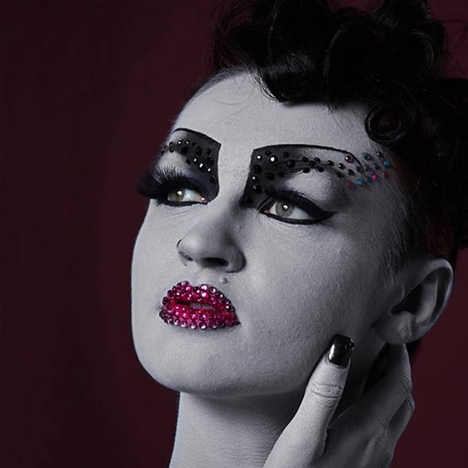 MEICOLY Light Grey Cream Face Body Paint,2.37Oz Large Tube Face Paint Zombie Makeup for Adults and Kids,Professional Face Painting for Halloween SFX Grayscale Homestuck Cosplay Makeup