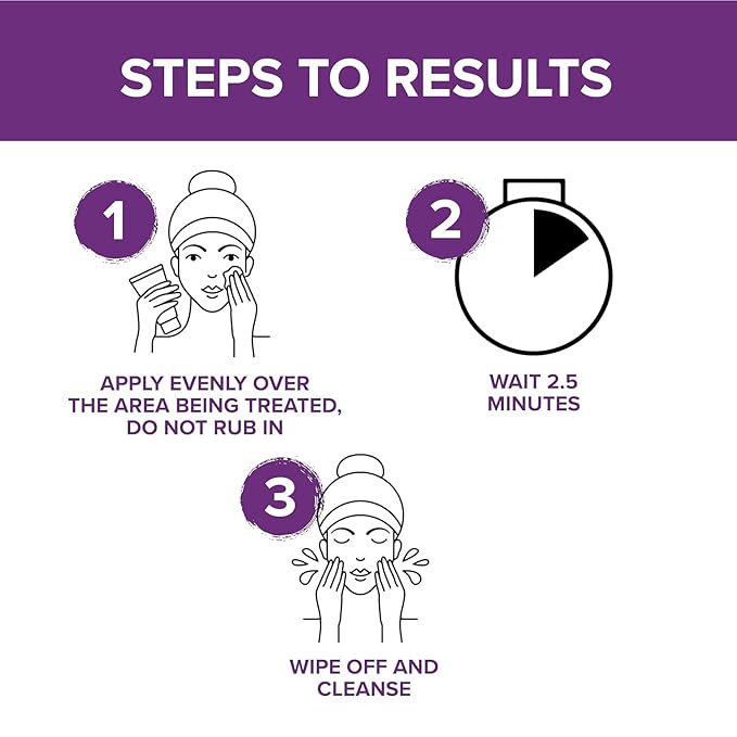 Female Facial Hair Remover & Growth Inhibitor - 90ml - Visible Results in 4 Months - Once a Week Women's Hair Removal Gel & Hair Inhibitor for Face