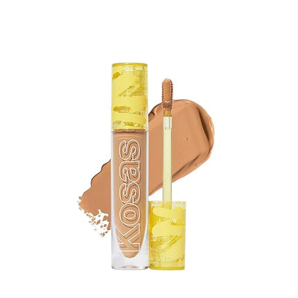 Kosas Revealer Concealer - Medium Coverage Makeup with Hyaluronic Acid, Conceals Dark Circles Under Eyes, Dark Spots and Blemishes + Brightens, Hydrates, Long-Lasting & Vegan, (Tone 7.3 N)