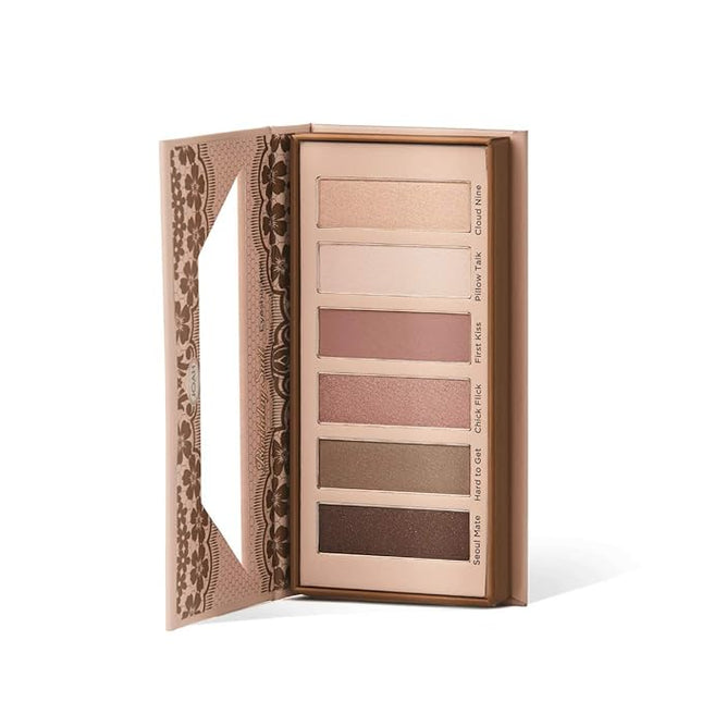 JOAH Escapades Eyeshadow Palette, 6 Pigmented Powder Eye Makeup Shades in Matte & Shimmer Finishes, Korean Beauty Palettes - Date Night