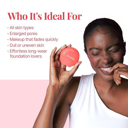 Hanskin Code on Double D Cream Foundation, Full Coverage Korean BB Cream & Liquid Skin Tint Foundation, Semi-Matte Finish, Lightweight Pore-Perfecting Base, 0.05 Fl Oz * 6colors (STARTER PACK)