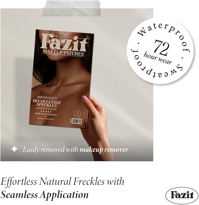Fazit Makeup Patches - Rose Gold - Decollatage Speckles