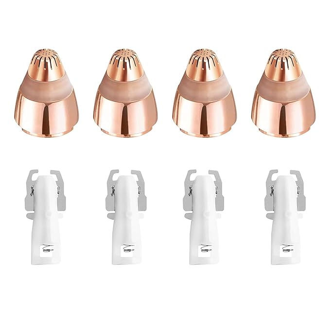 Facial Hair Removal Tool for Women Smooth Finishing, Eyebrow Hair Remover Replacement Heads, Touch Flawless Facial with Cleaning Brush, Painless Replacement Blades for Flawless Brows Hair Removal