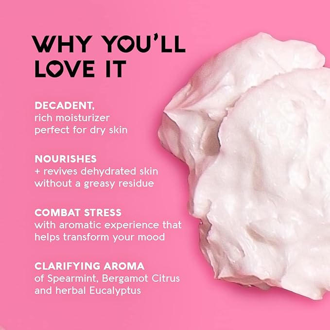 Nature's Beauty Elderberry Eucalyptus Stress Relief Body Butter Multi-Pack - Luxury Moisturizer, Unwind + Restore Your Skin, Made w/Shea Butter, Avocado + Sweet Almond Oil, 6.7 oz (2 Pack)