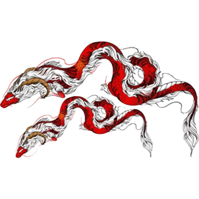 Large Temporary Tattoos Women Temporary Neck Tattoos Temporary Realistic Flower Chest Tattoo for Adults (Temporary Tattoos Sticker 52)