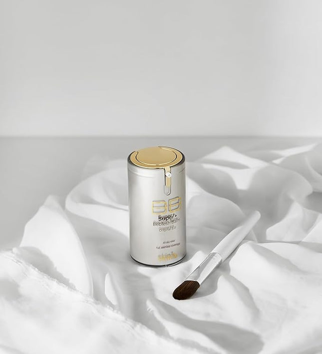 SKIN79 Gold BB Super Plus Beblesh Balm 40g 1 Pack - Made in Korea, US exclusive Version K Beauty Flawless Radiant Base Foundation Makeup Blemish Cover Tinted Moisturizer Natural 21 color